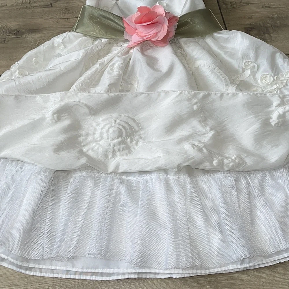 Jenny & Me Toddler Girl Wedding Flower Girl Dress Size 5